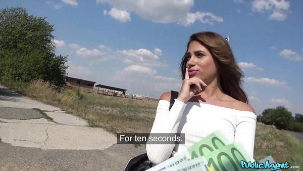Slender Fool Baby Nicols In Public Pickup Video