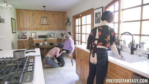pornZog free porn My Dear Wife And Sweet Stepdaughter Know What I Want After Work