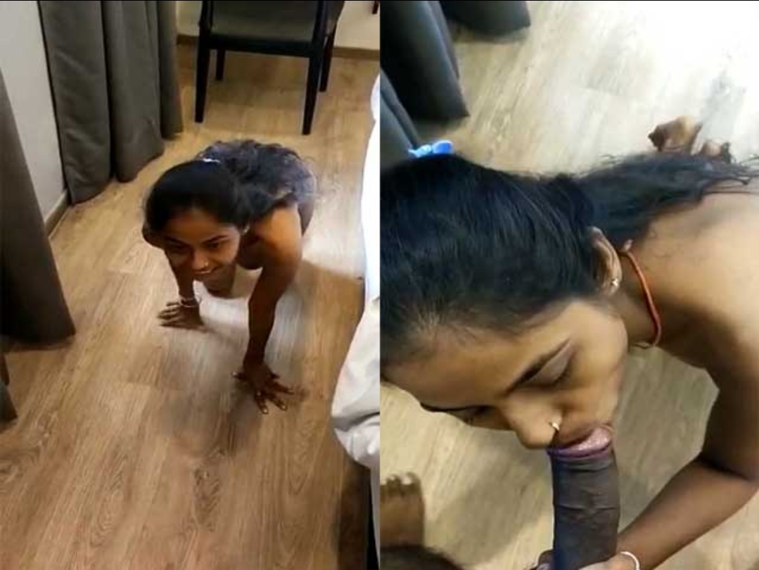 Desi Slave Girl Sucking Big Dick Of Master