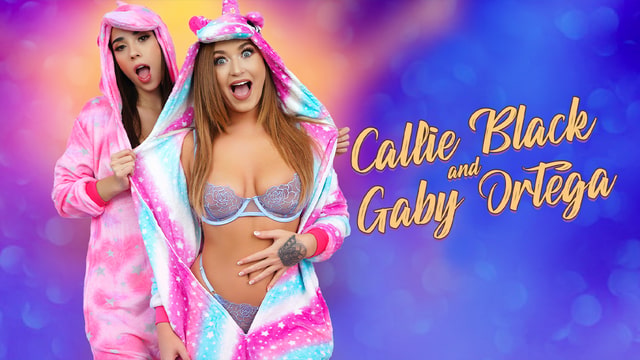 Callie Black and Gaby Ortega – My Little Slutties