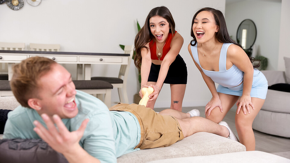 Amber Summer & Kimmy Kimm – I Know My Stepsis Has Swallowed Tons Of Dick