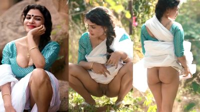 Resmi Nair Nude Pee Pu$$y Expose – White Saree Full Video
