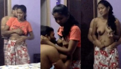 Shy tamil girl boobs press sucking nipples and rubbing pussy by bf